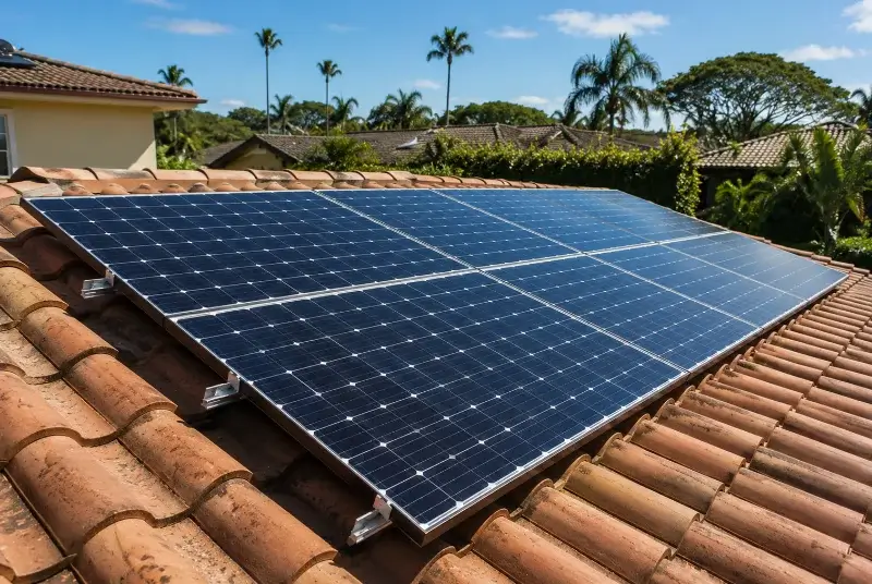 Installation de panneaux solaires à Curtafond
